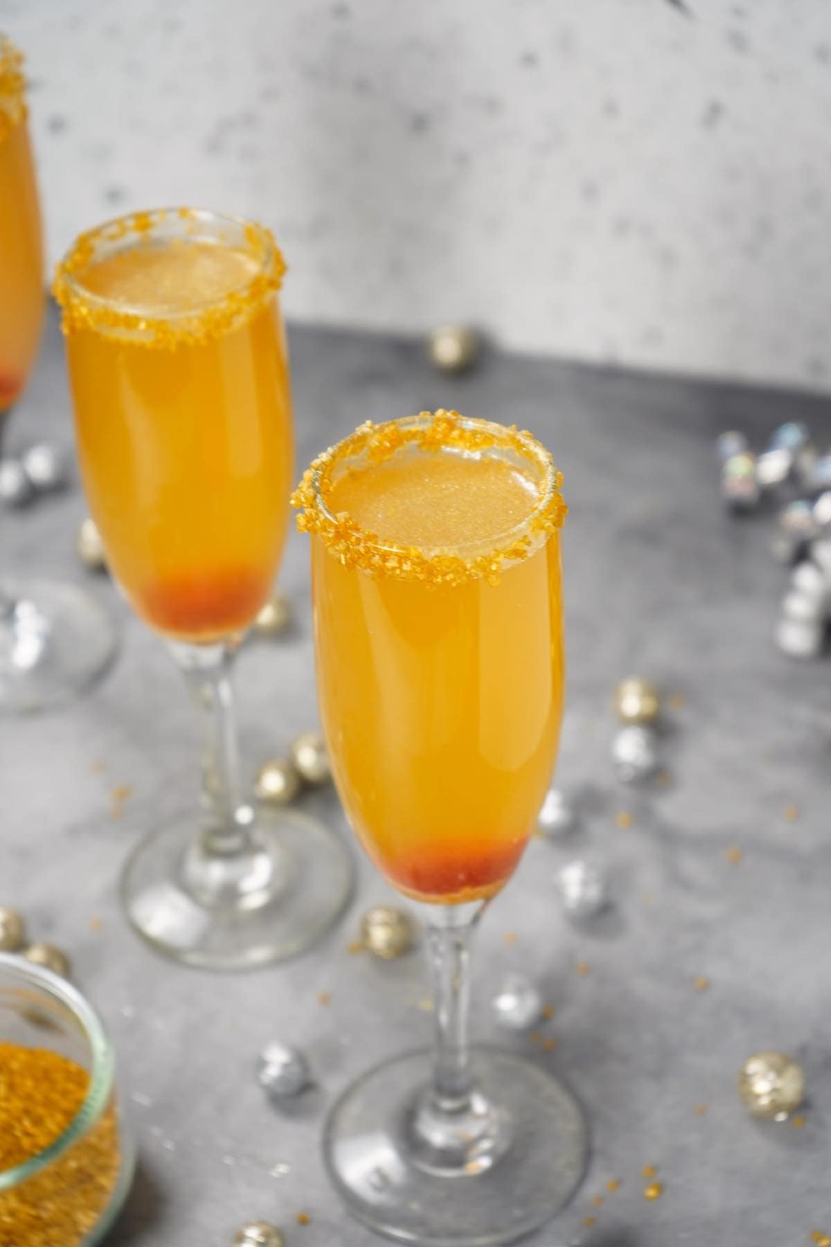 Fancy Shimmering Golden Champagne