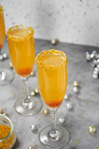 Fancy Shimmering Golden Champagne