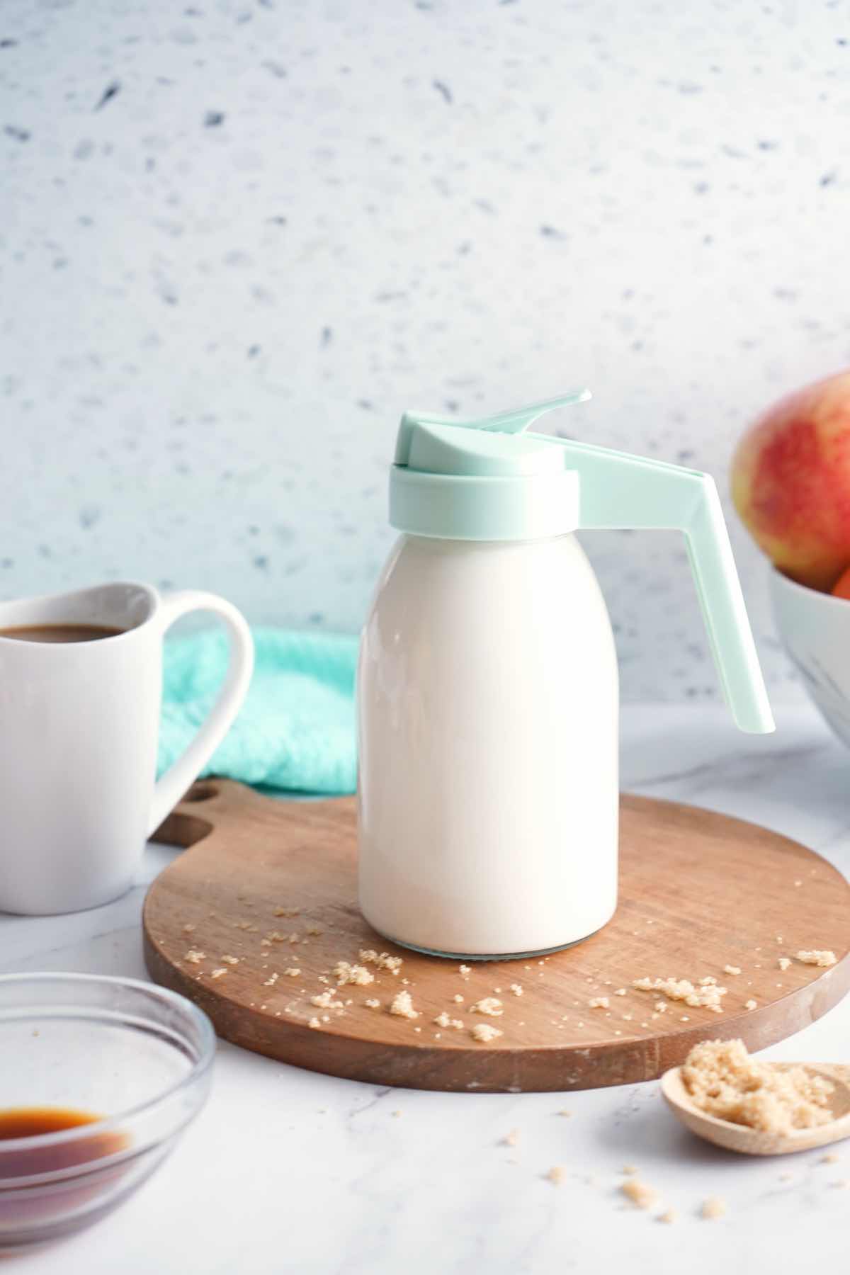 Homemade Vanilla Coffee Creamer