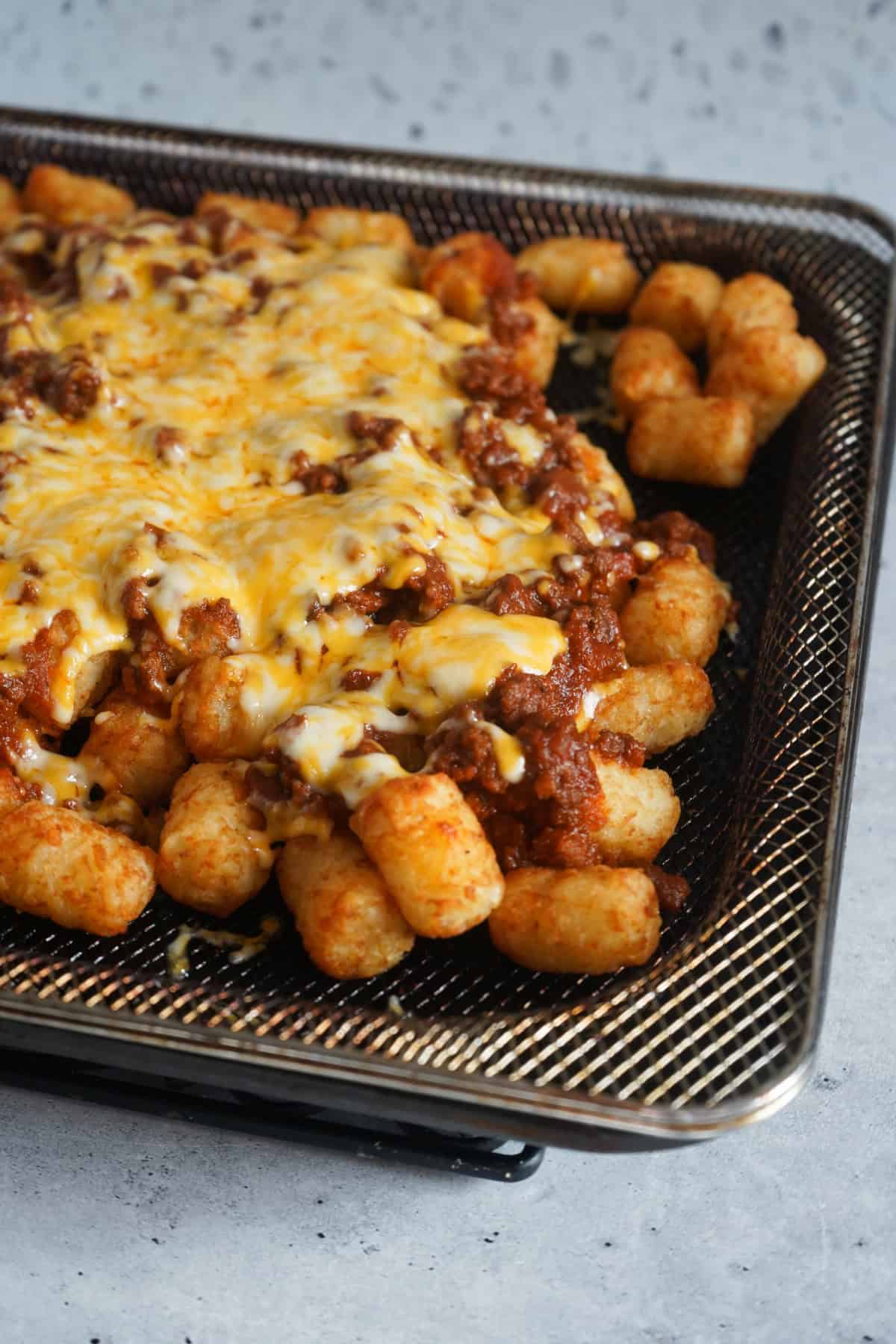 Sloppy Joe Tater Tots (Air Fryer or Oven)