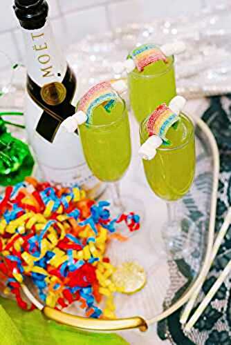 Luck of the Irish Green Mimosas