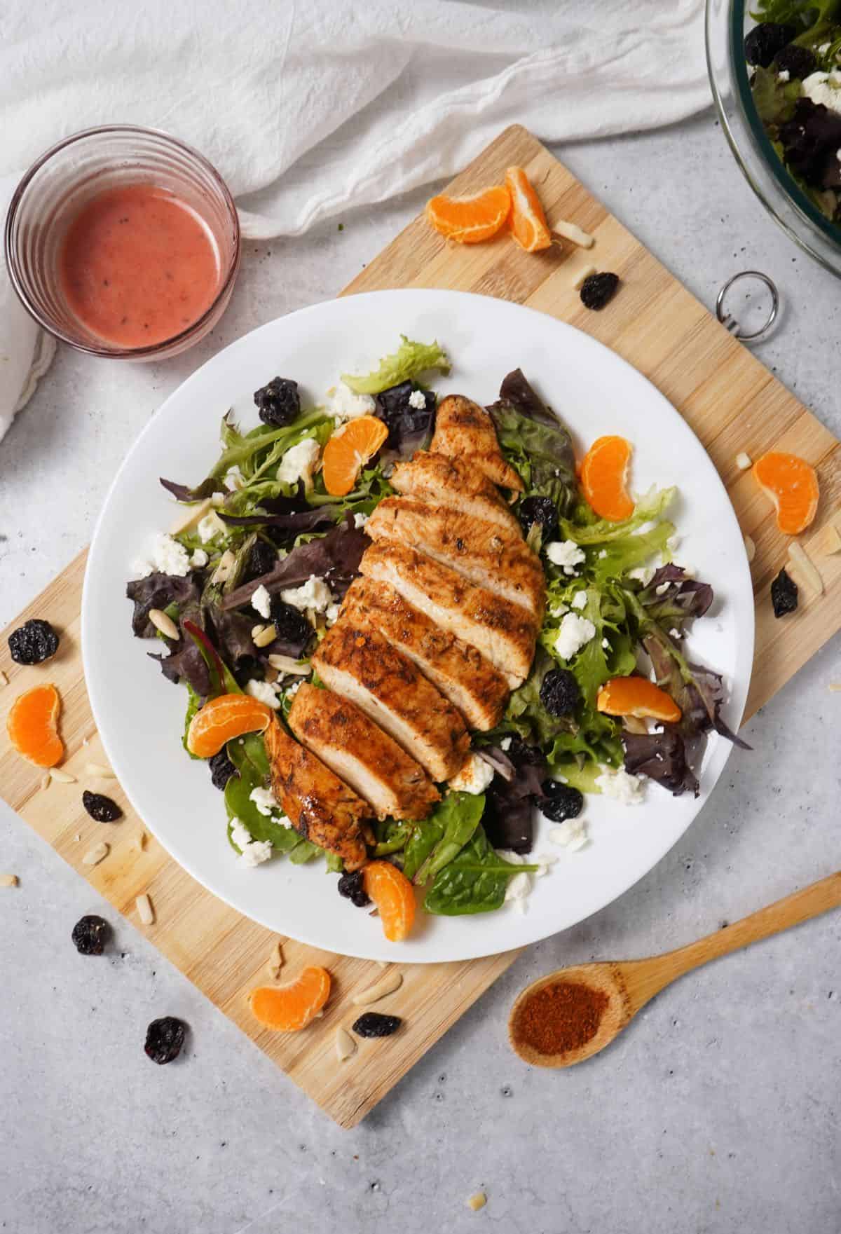 My Favorite Blackened Chicken Salad
