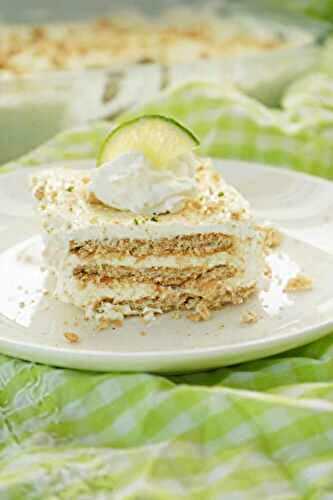 No Bake Key Lime Eclair Cake