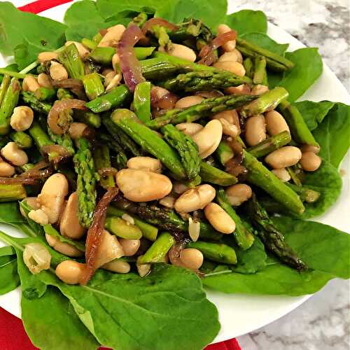 Asparagus and Cannellini Bean Salad