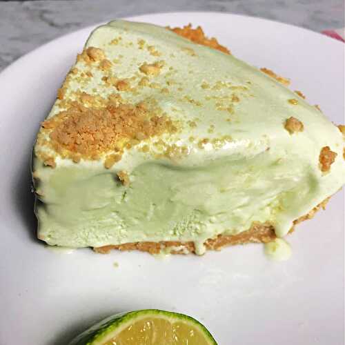 Frozen Tropical Lime Pie