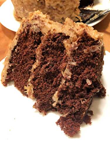 German Chocolate Cake: