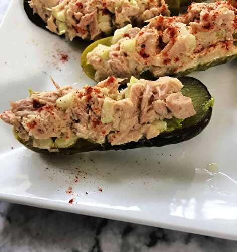 Tuna Salad Boats
