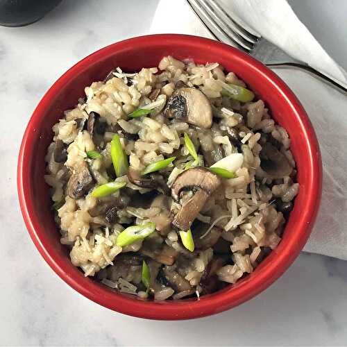 Mushroom Risotto