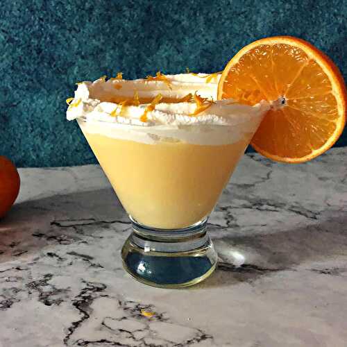 Orange Creamsicle Cocktail