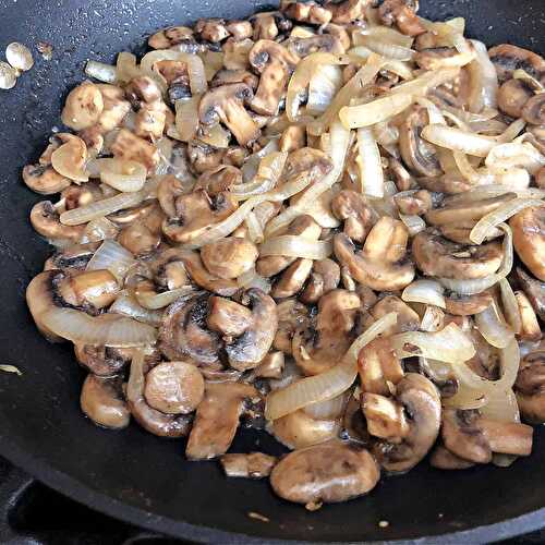 Sauteed Mushrooms and Onions