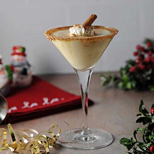 Eggnog and Baileys Cocktail