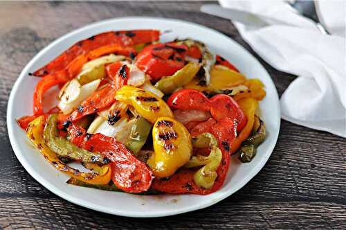 Grilled Peppers & Onions