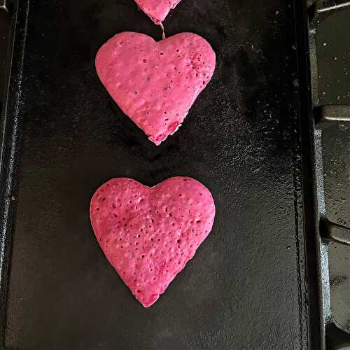 Dragon Fruit Pancakes