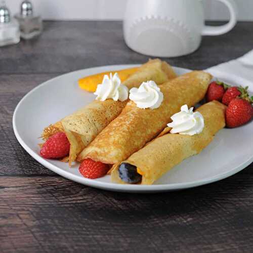 Crepes from Pancake Mix