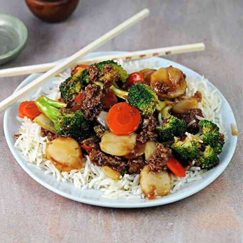 Shaved Beef and Broccoli Stir Fry