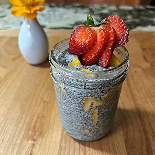 Mango Chia Seed Pudding