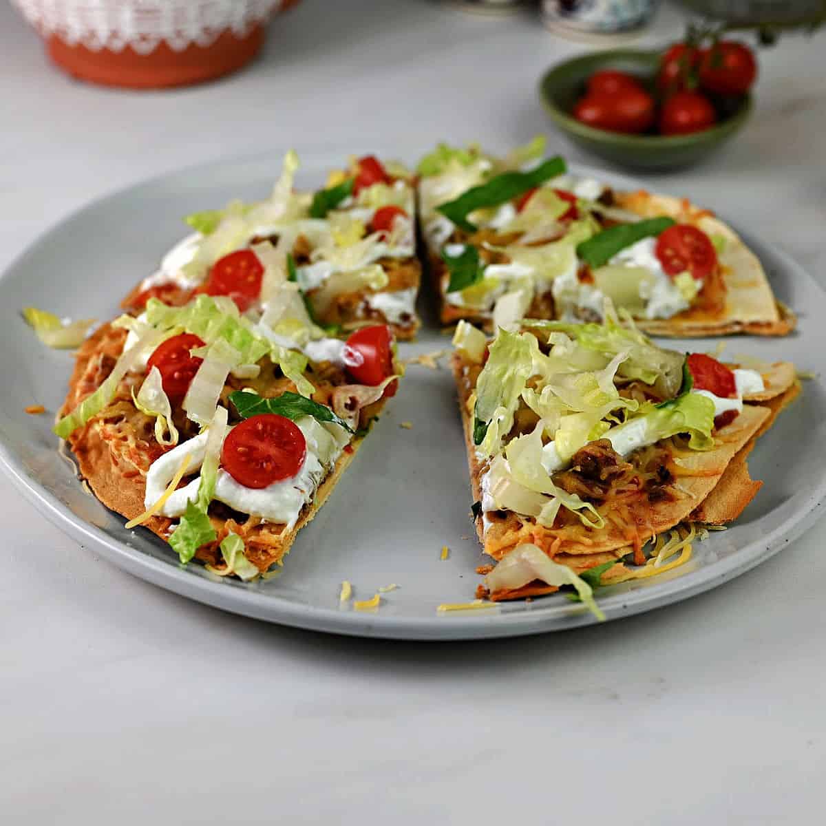 Air Fryer Mexican Pizza