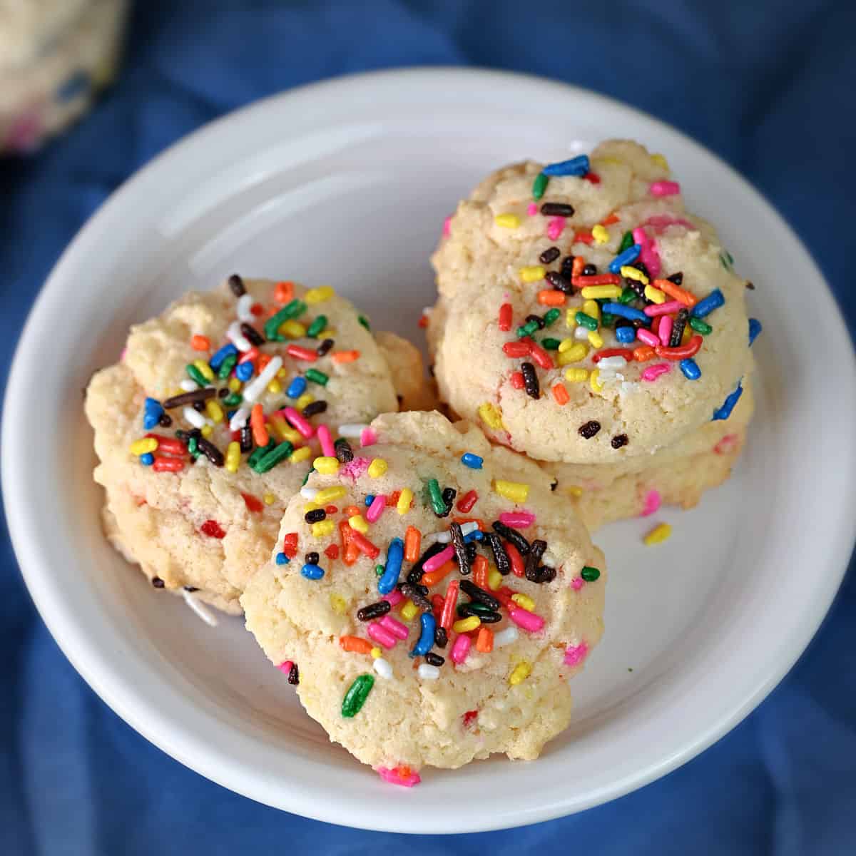 Funfetti Cake Mix Cookies