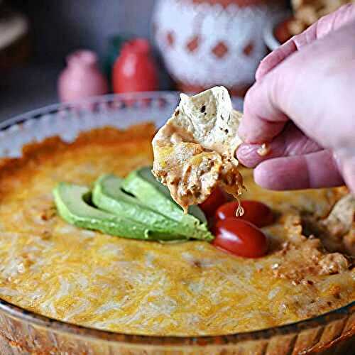 6 Ingredient Hot Taco Dip
