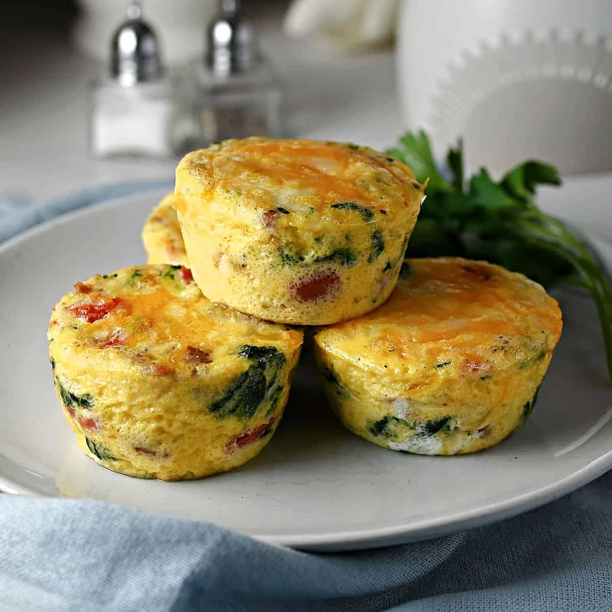 Easy Egg Bites with Sausage and Cheese