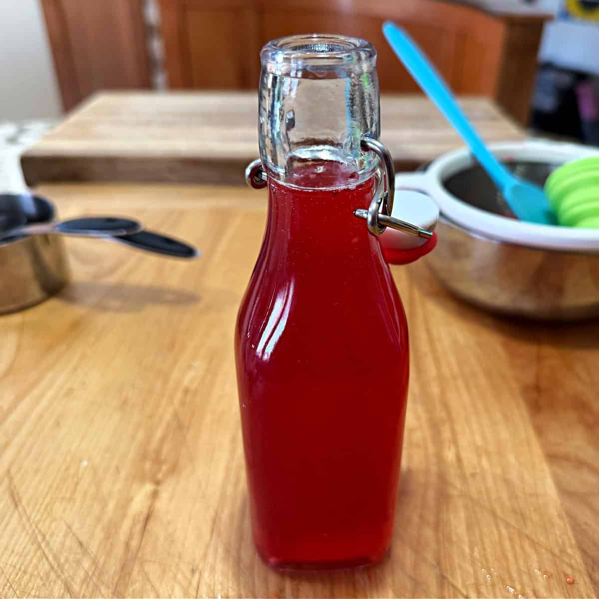 Raspberry Simple Syrup