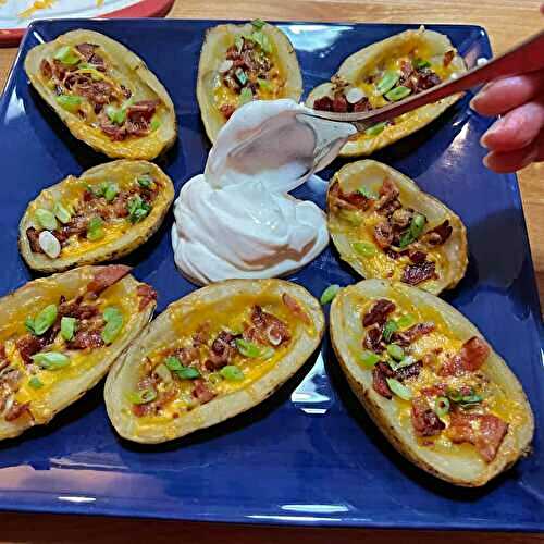 Air Fryer Potato Skins