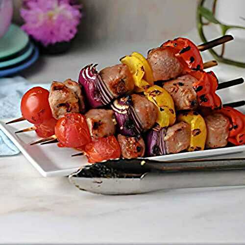 Marinated Pork Skewers