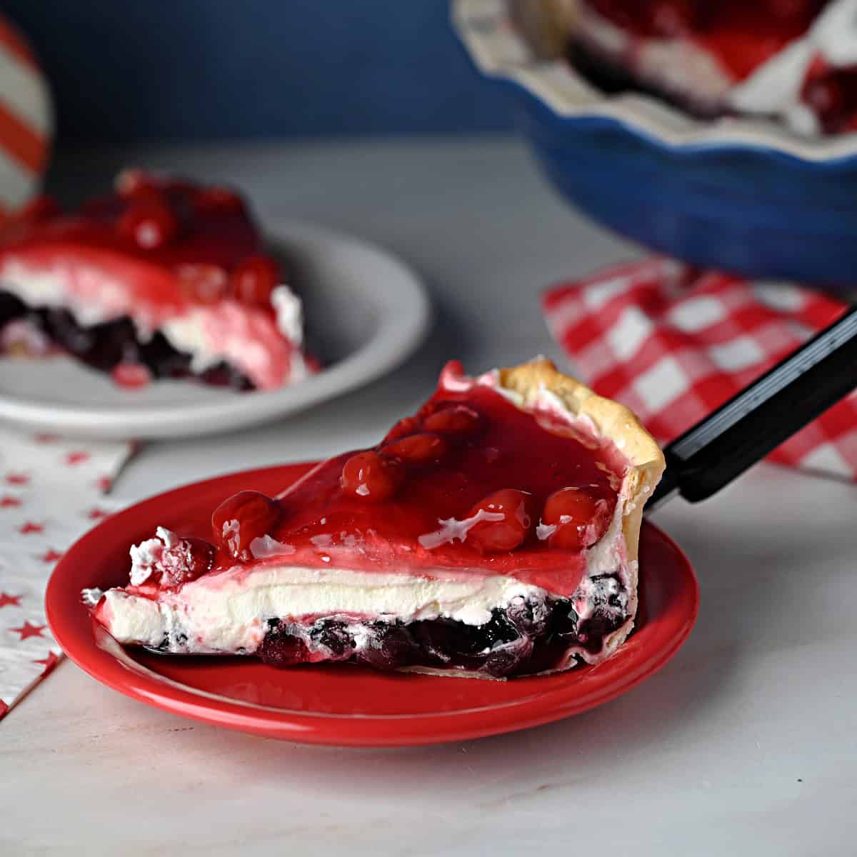 Miss American Pie (Red, White and Blue Pie)