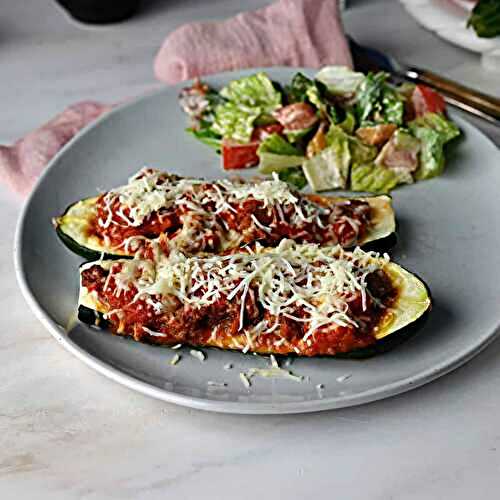 Stuffed Zucchini Boats
