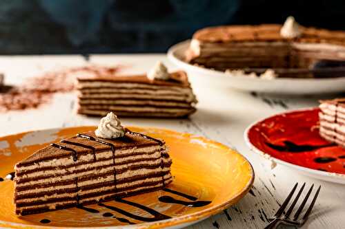 Chocolate Crepes Cake Recipe