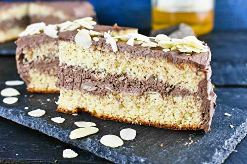 Almond Cake Recipe - Chocolate Almond Torte