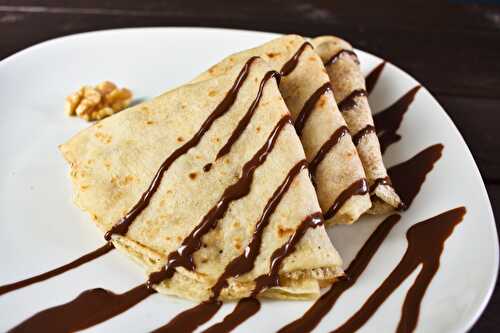 Walnut Crepes Recipe- The Gundel Pancake