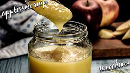 Applesauce Recipe
