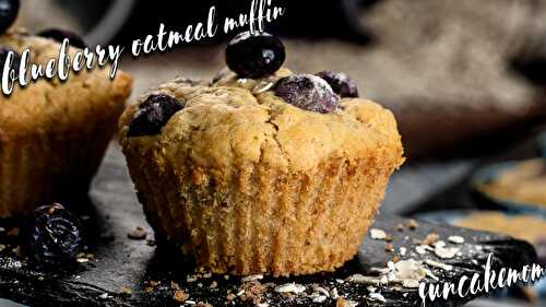Blueberry Oatmeal Muffin Recipe