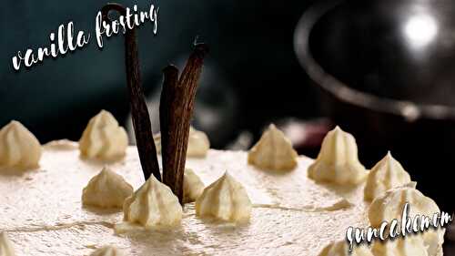 Vanilla Frosting Recipe