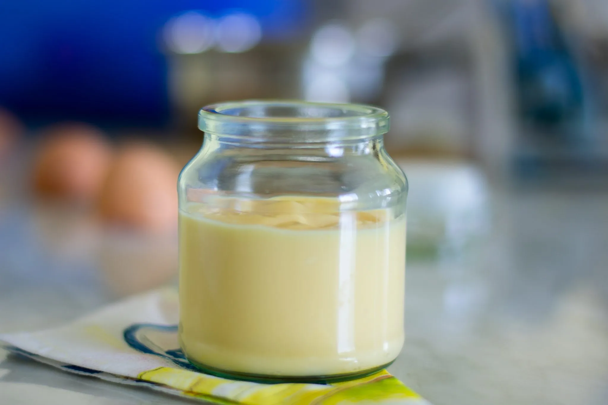 Egg & Starch Custard Recipe