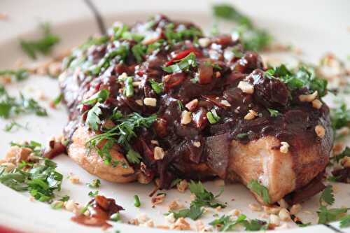 Mexican style chocolate chicken