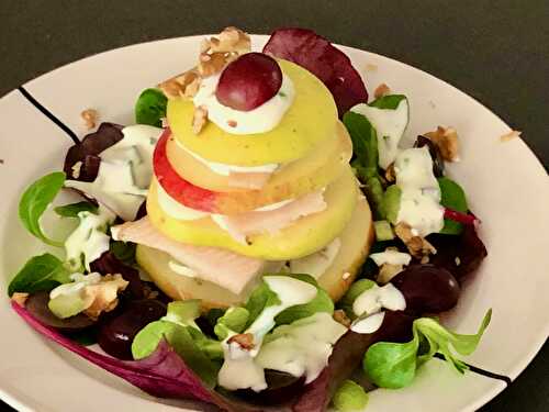 Skyscraping Waldorf salad