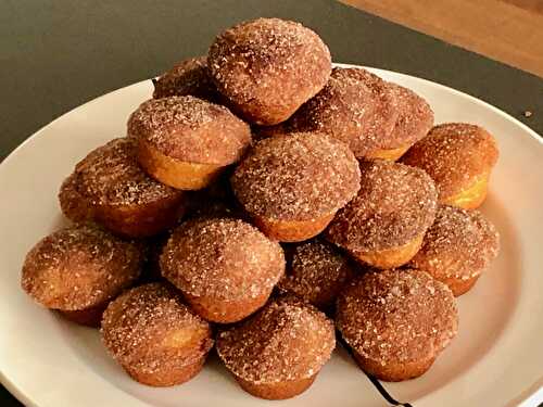 Buttermilk-cinnamon mini muffins