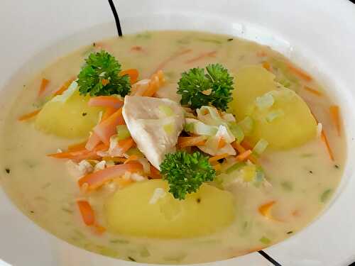 Ghent chicken casserole - waterzooi