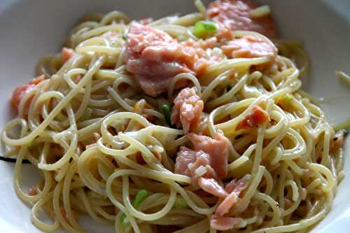 Spaghetti from the pan