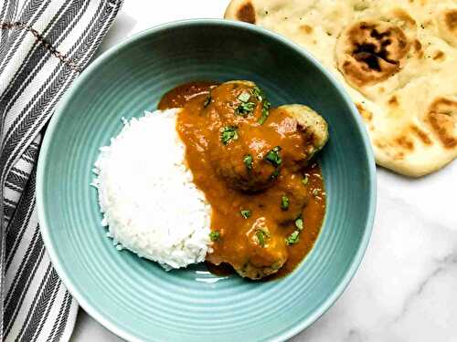 Chicken Tikka Masala Meatballs