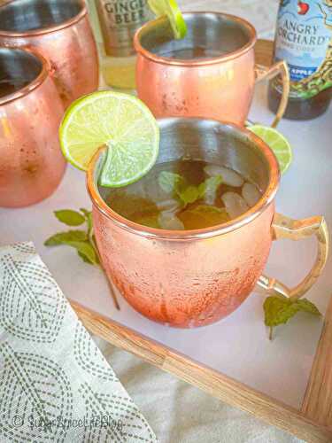 Hard Cider Moscow Mules