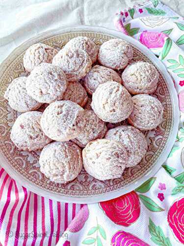Rose Tea Cake Cookies