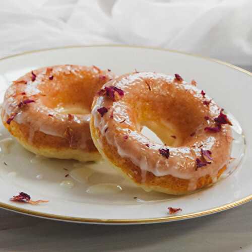 Baked Gulab Jamun Donuts