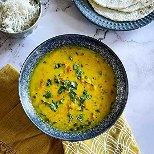 Instant Pot Dal Tadka (Dal Fry)