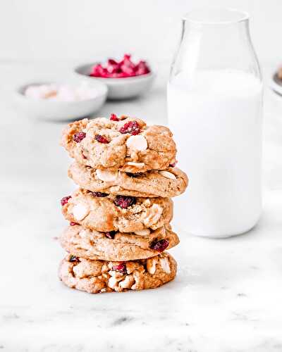 Cranberry chocolate chip cookies