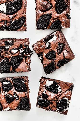 Oreo brownies recipe