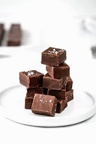 Dark chocolate fudge