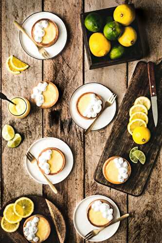 Lemon meringue tarts